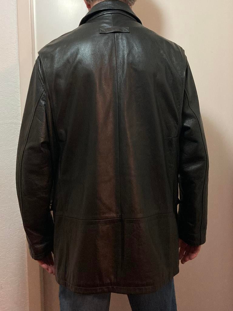 Leren jas McGregor, Maat 52/54 (L), Bruin, McGregor, Ophalen of Verzenden