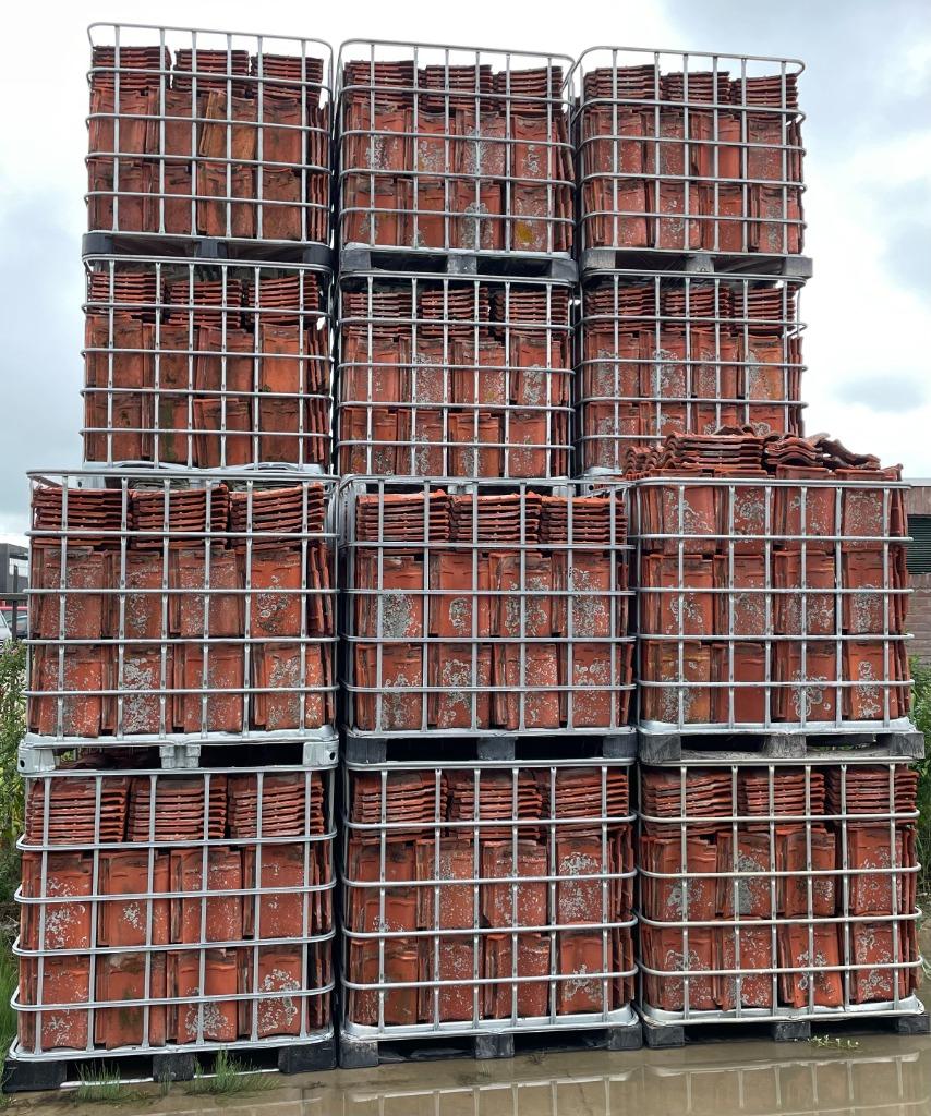 Gebruikte dakpannen vh verbeterde Hollandse en ovh rood., Ophalen, Gebruikt, Walstra, Info@walstra.nl