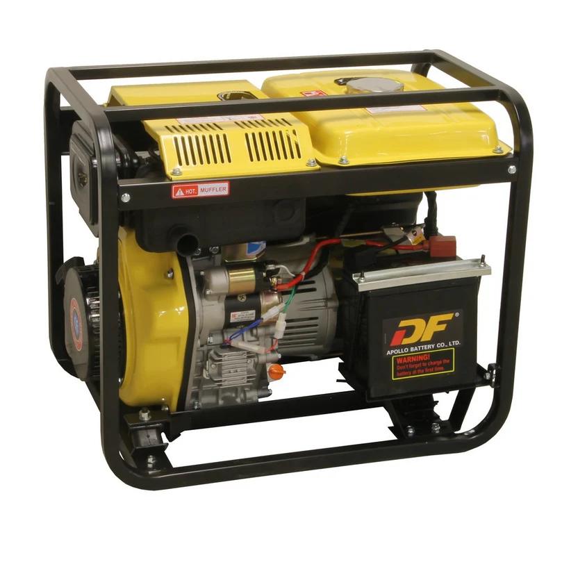 Valkenpower Diesel Generator Set Open Type 230V 6kVA, Ophalen, Nieuw