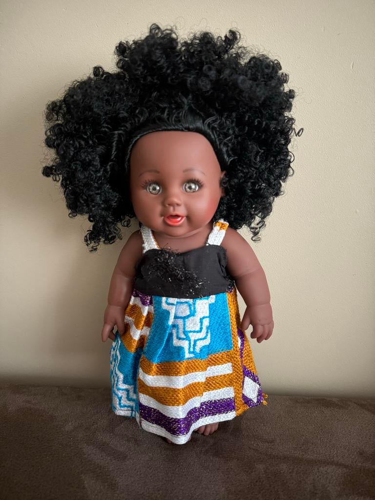 Afrikaanse Pop met Klederdracht, Ophalen of Verzenden, Nieuw, Babypop