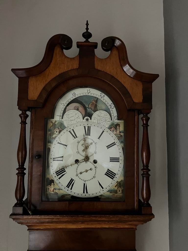 Antieke Staande Klok in Goede Staat, Ophalen