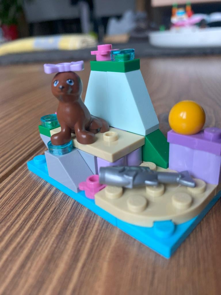 Lego Friends 41047 Zeehondenrots, Ophalen of Verzenden, Gebruikt, Complete set, Lego