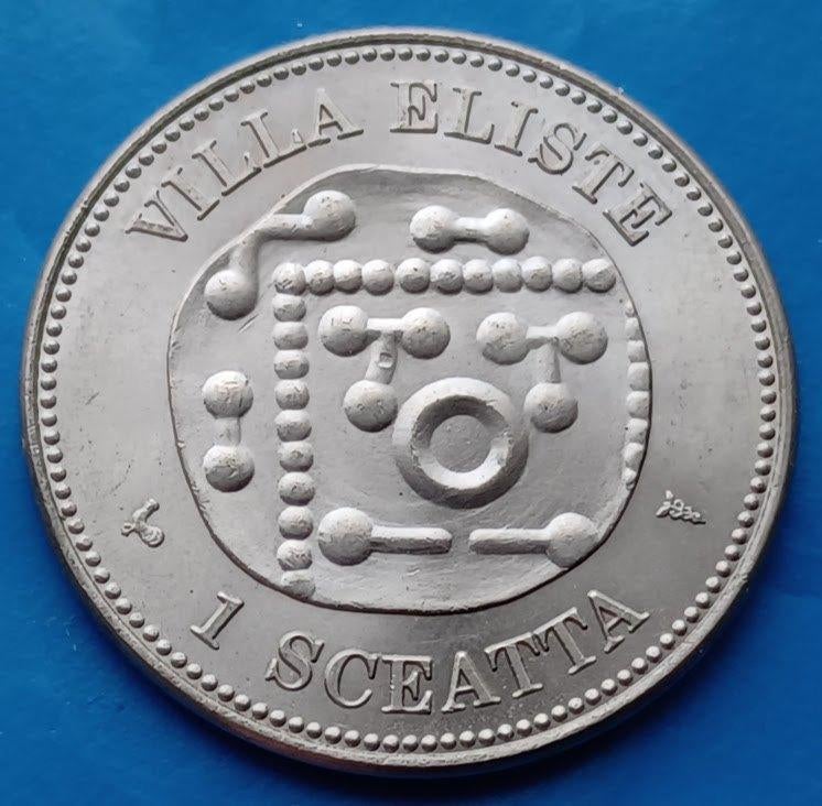 Stedenpenning Muntpost - 1 Sceatta Villa Eliste Elst, Ophalen of Verzenden, Overige materialen, Nederland