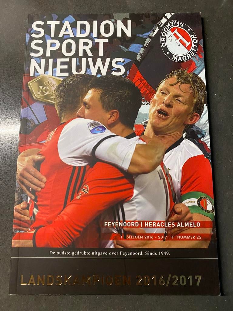 Kampioen programma boekje Feyenoord, Verzenden, Zo goed als nieuw, Feyenoord, Boek of Tijdschrift