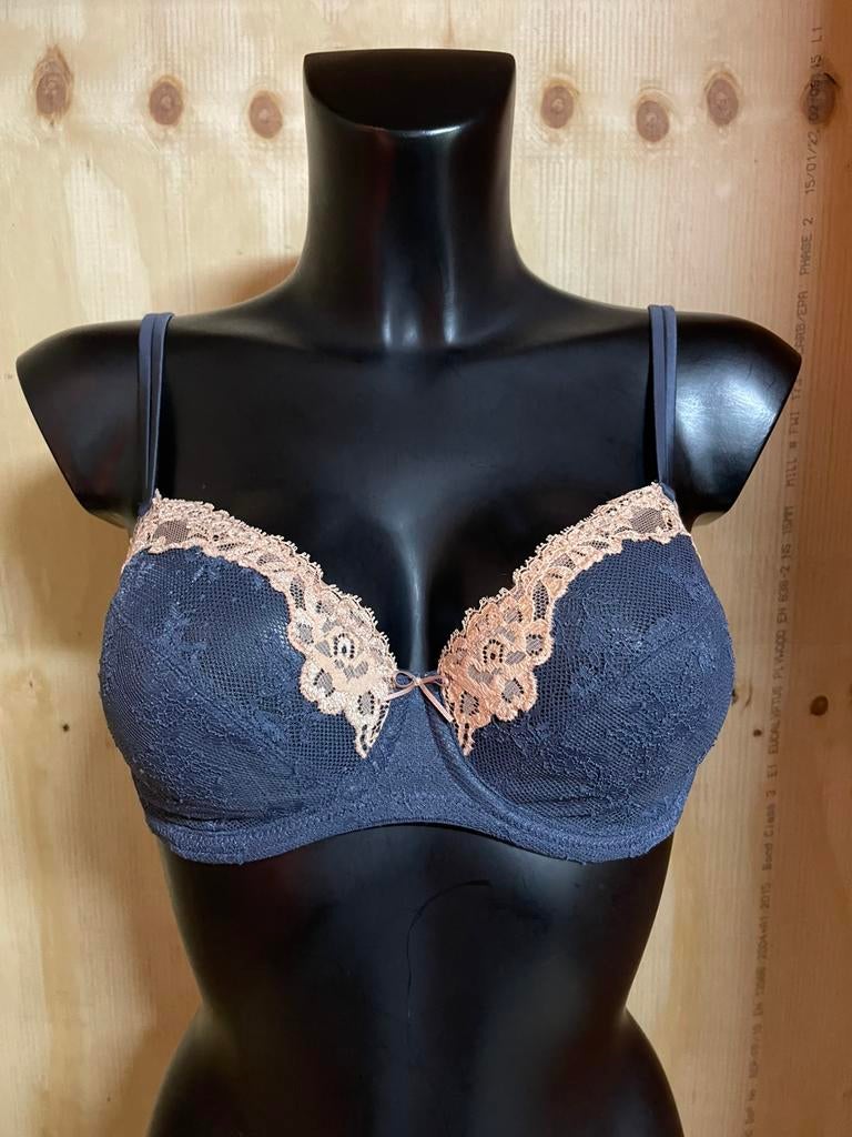 Marie jo bh 75d en 70e model yoko, Verzenden, Blauw, BH