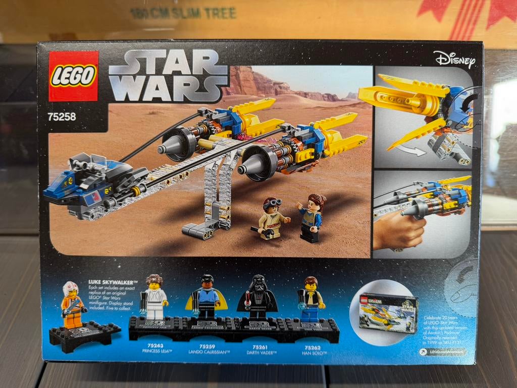 Lego 75258 Star Wars Anakin’s Podracer 20th Anniversary Ed, Ophalen of Verzenden, Nieuw, Complete set, Lego
