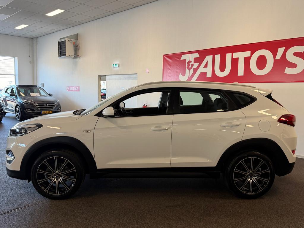Hyundai Tucson 1.6 GDi NAVIGATIE|CAMERA|TREKHAAK|CRUISE, Voorwielaandrijving, Stof, Gebruikt, 4 cilinders