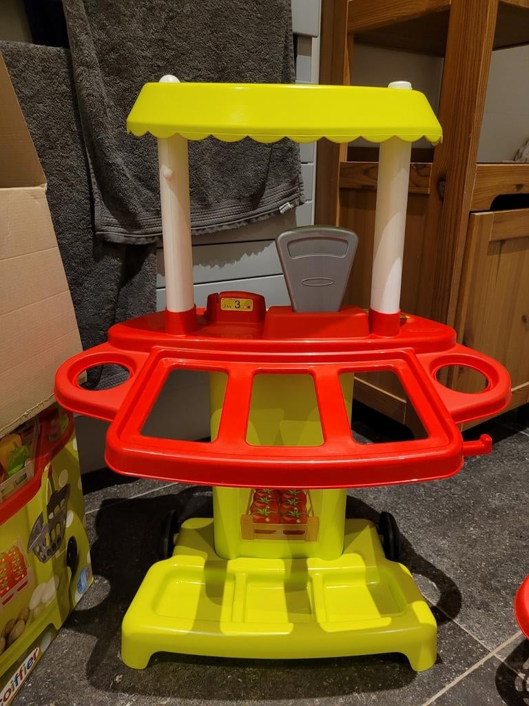 Ecoiffier marktkraam, Ophalen of Verzenden