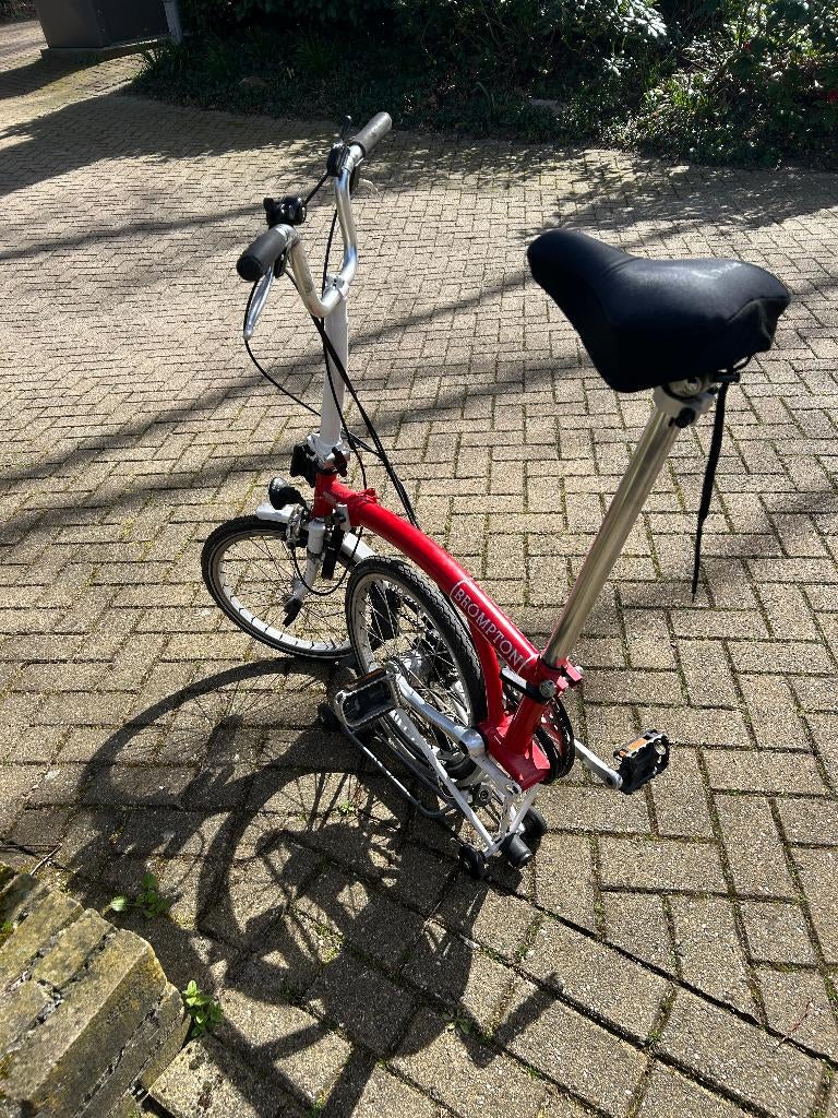 Brompton vouwfiets te koop, Ophalen, Gebruikt, Brompton, 16 tot 18 inch