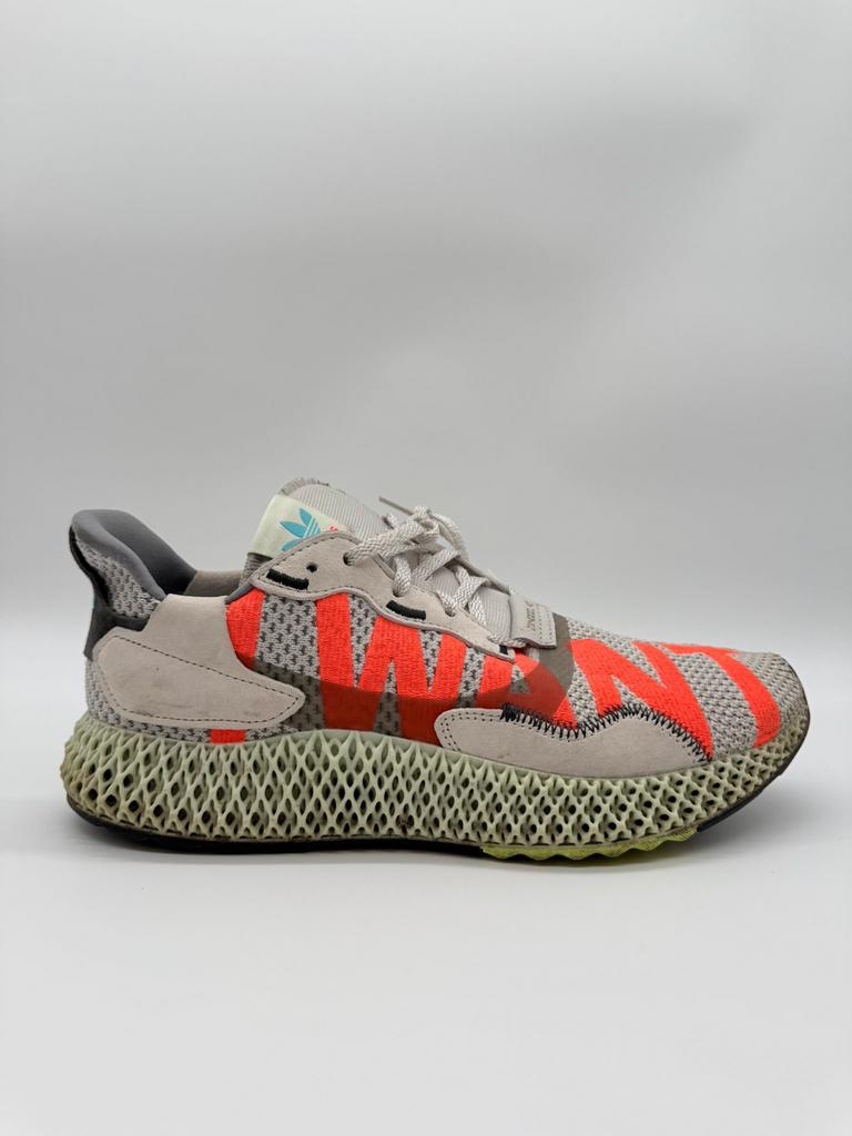 Adidas ZX 4000 4D I Want I Can - Maat 44, Overige kleuren, ., Ophalen of Verzenden, Sneakers of Gympen