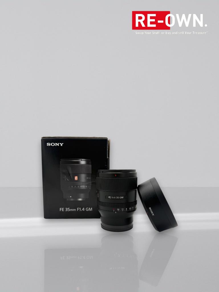 Sony Fe 35mm F/1.4 GM (nieuwstaat + gratis Filter), ., Zo goed als nieuw, Sony, .