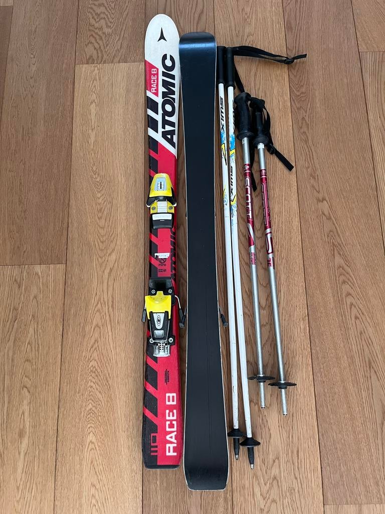 Atomic Race 8 Ski's 110cm, Ophalen, Gebruikt, 100 tot 140 cm, Atomic