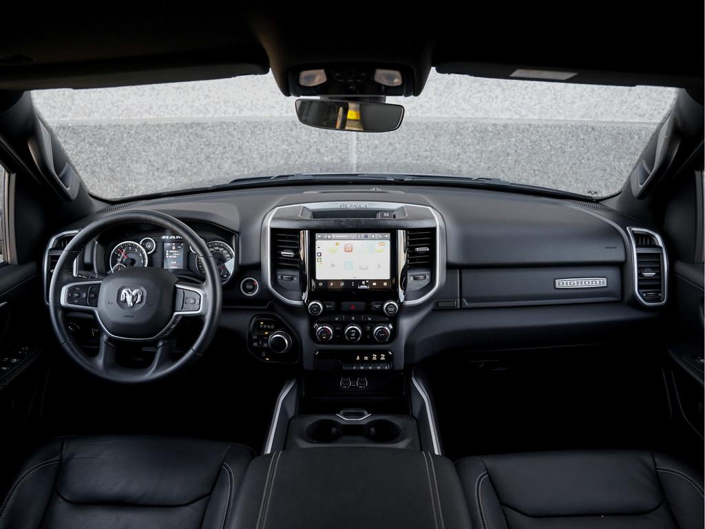 Dodge Ram 1500 Big Horn 3.6L V6 eTorque |Lederen bekleding |, Auto's, Automaat, Gebruikt, Blauw, Bedrijf