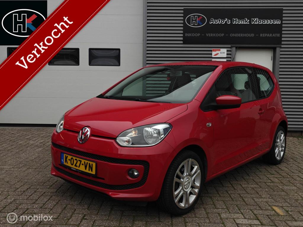 Volkswagen Up! 1.0 75pk High-Up! Airco Navigatie Parkeersens, Euro 5, Up!, 4 stoelen, Bedrijf