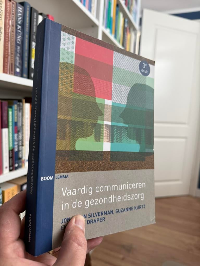 Vaardig communiceren in de gezondheidszorg, Ophalen of Verzenden, Zo goed als nieuw, Jonathan Silverman; Suzanne Kurtz; Juliet Draper