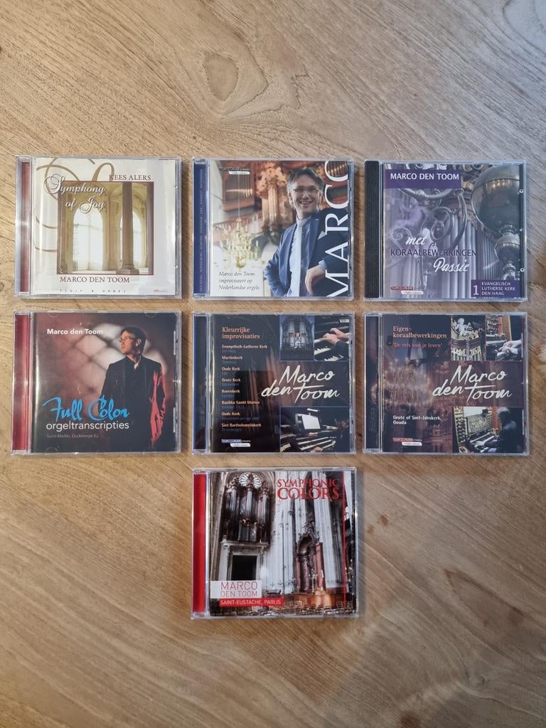 7 cd's van Marco den Toom, Ophalen of Verzenden, Zo goed als nieuw