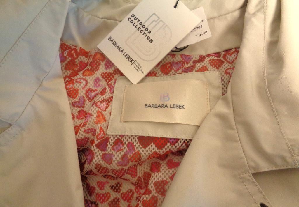 zomer jas Barbara Lebek, Verzenden, Beige, Maat 46/48 (XL) of groter, Nieuw