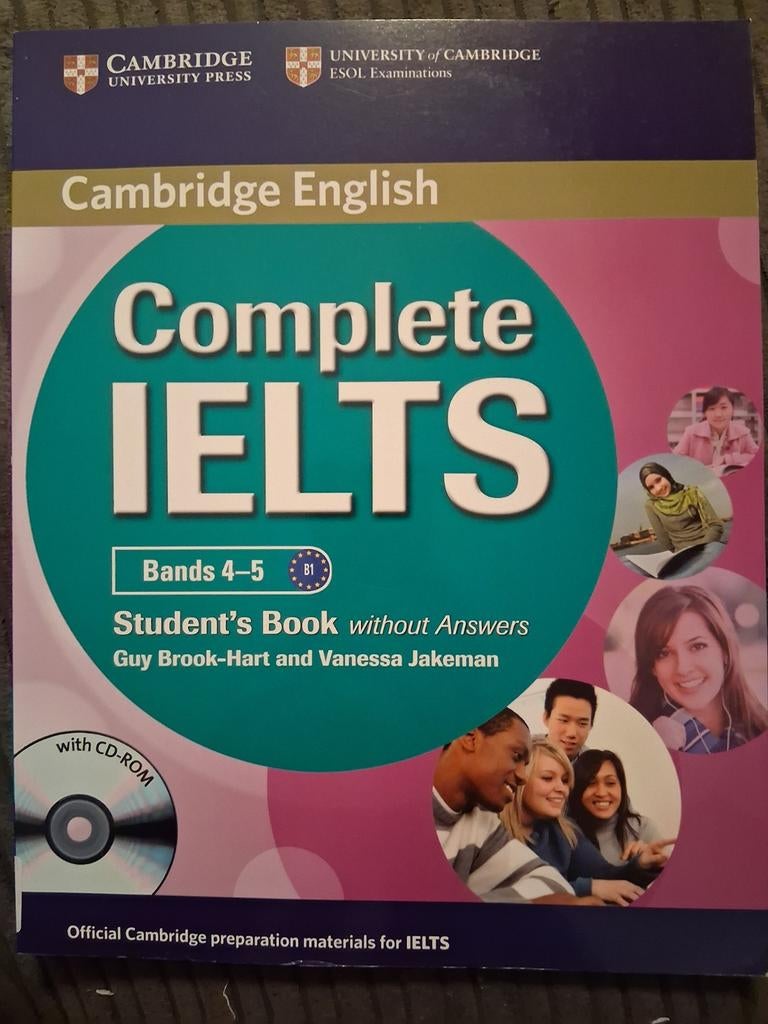 Cambridge English Complete Ielts Bands 4-5 Student's Book, Boeken, Ophalen of Verzenden, Alpha, Zo goed als nieuw