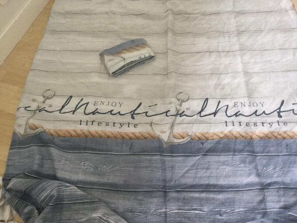 Maritieme Dekbedovertrek, Ophalen of Verzenden, Zo goed als nieuw, Sjaal