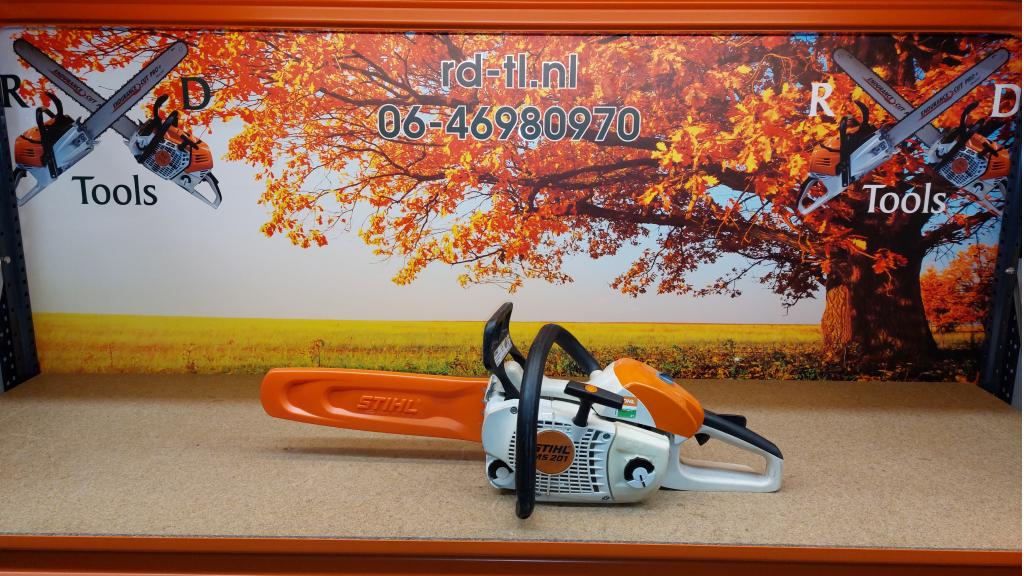 Stihl MS201 Motorzaag / Kettingzaag MS 201 Back handle ., Tuin en Terras, Hand-tuingereedschap, Niet ingevuld, Gebruikt, Niet ingevuld