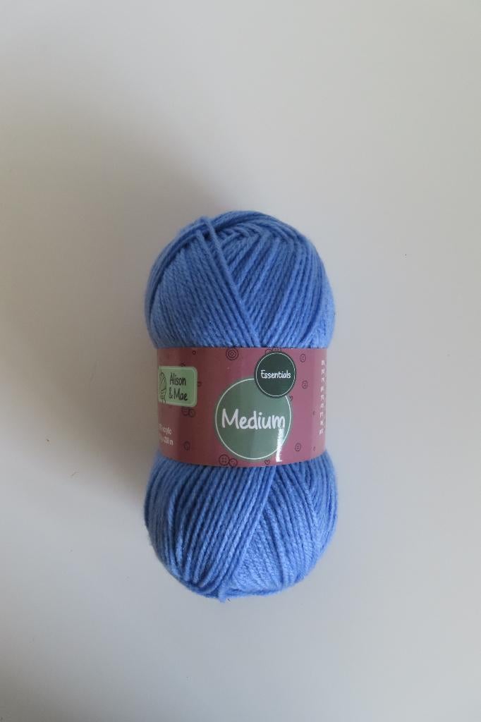 Acryl Garen Alison & Mae Blauw *Nieuw* (4730), Hobby en Vrije tijd, Ophalen of Verzenden, Nieuw, Breien of Haken, Wol of Garen