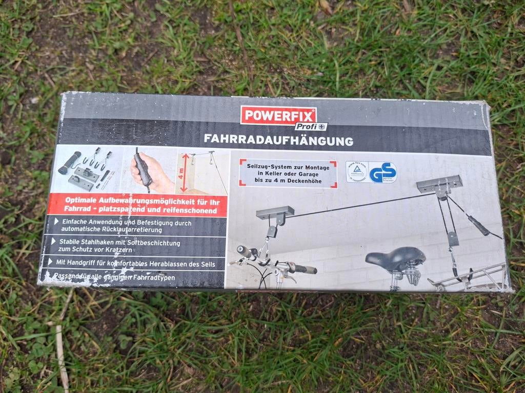 POWERFIX Profi Fietsophangsysteem - Plafondmontage, Fietsen en Brommers, Ophalen of Verzenden, Nieuw, POWERFIX Profi