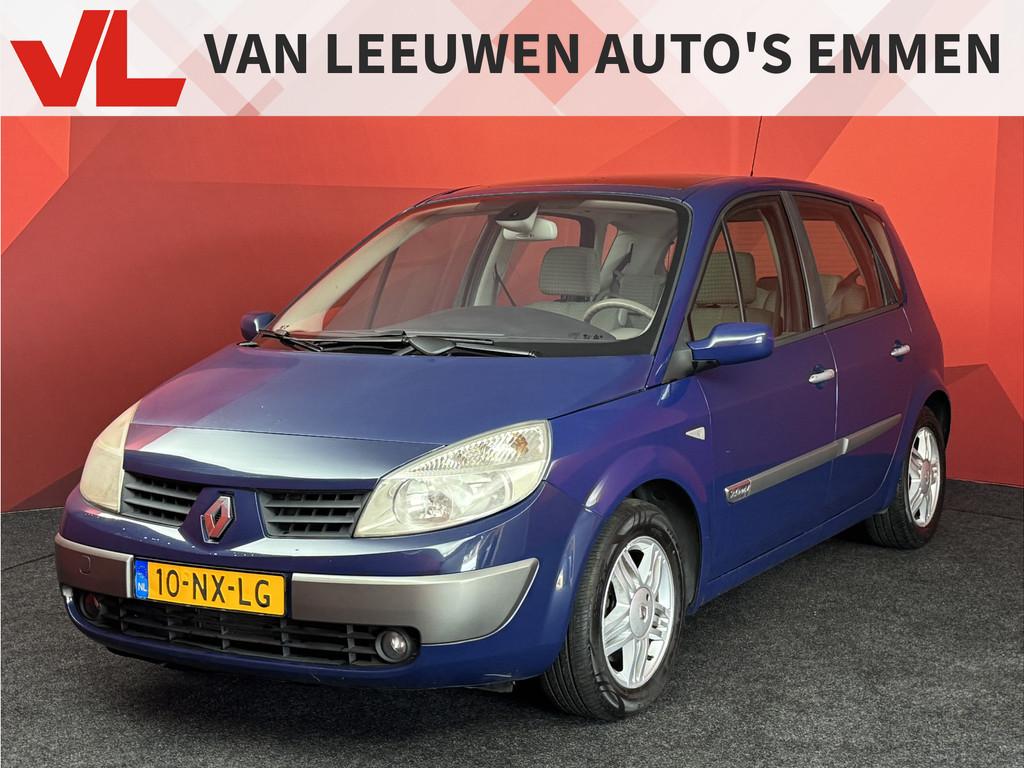 Renault Scénic 2.0-16V Privilège Luxe, Auto's, Renault, 135 pk, Gebruikt, Zwart, Blauw