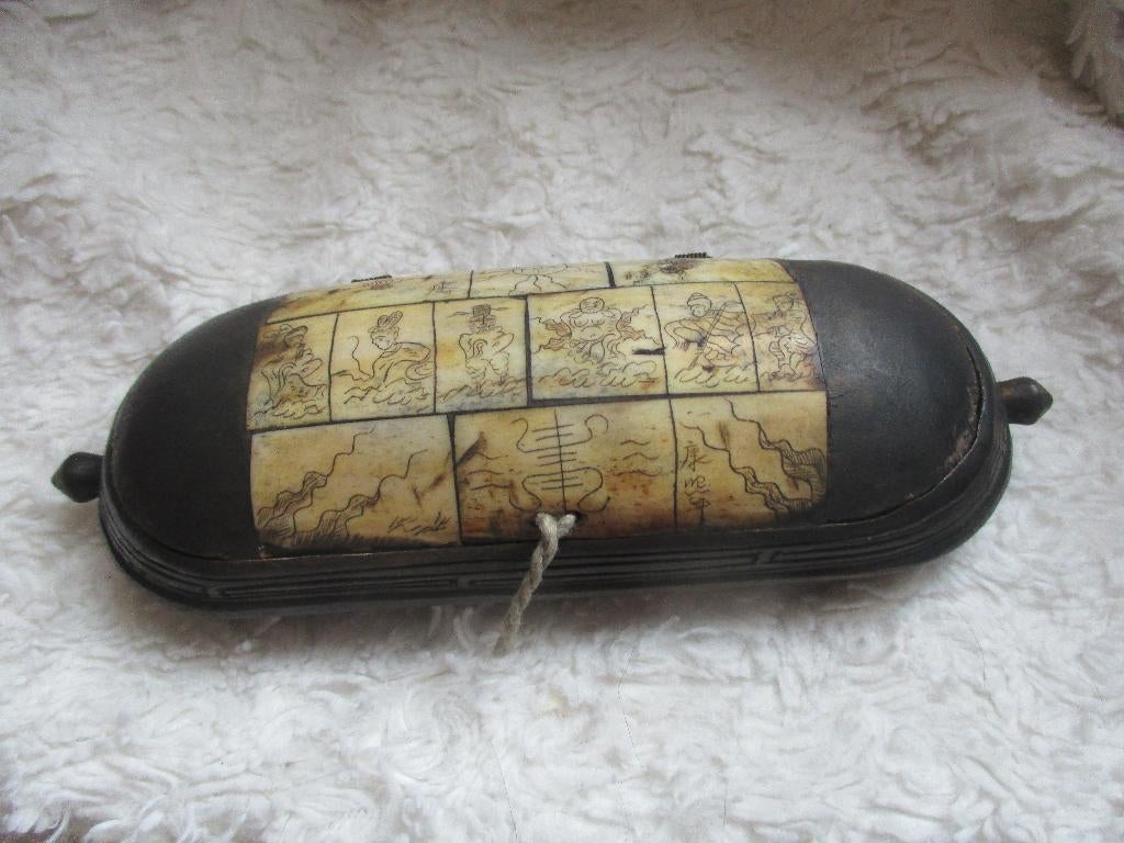 antieke brillenkoker chinees, Antiek en Kunst, Kunst | Niet-Westerse kunst, Ophalen of Verzenden