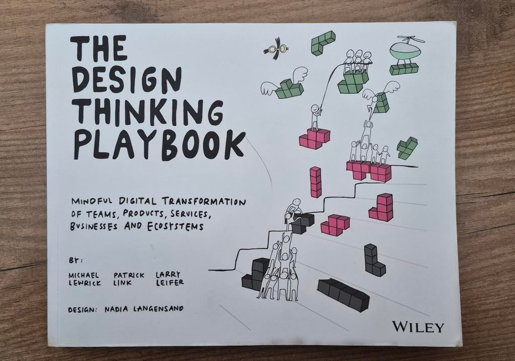 Design Thinking Playbook: Mindful Digital Transformation of, Zo goed als nieuw, Beta, Larry Leifer, HBO