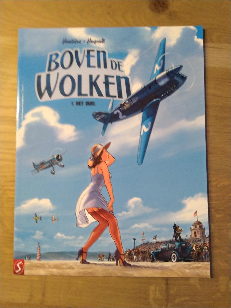 Boven de wolken, deel 2 - Gevechten, Eén stripboek, Ophalen of Verzenden, Zo goed als nieuw, Hautière - Hugault