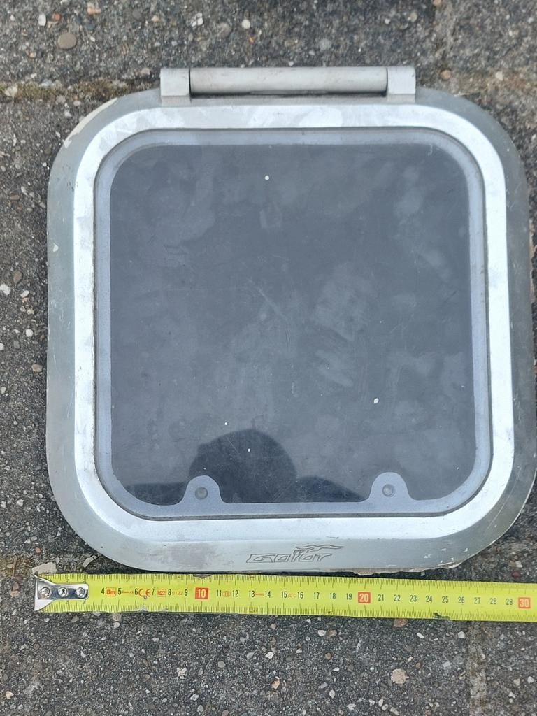 Boot kruiser 30x30 vluchtluik patrijs poort gebo, Ophalen of Verzenden, Zeilboot of Motorboot