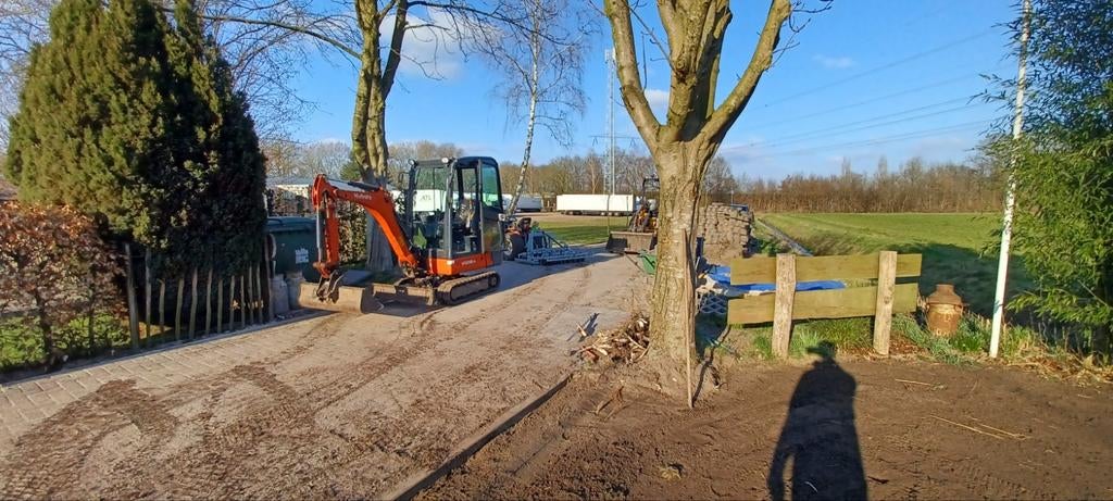 Minigraver en minishovel, grondwerk, sloopwerk, straatwerk, Tuin en Terras, Zand, Ophalen of Verzenden, Nieuw