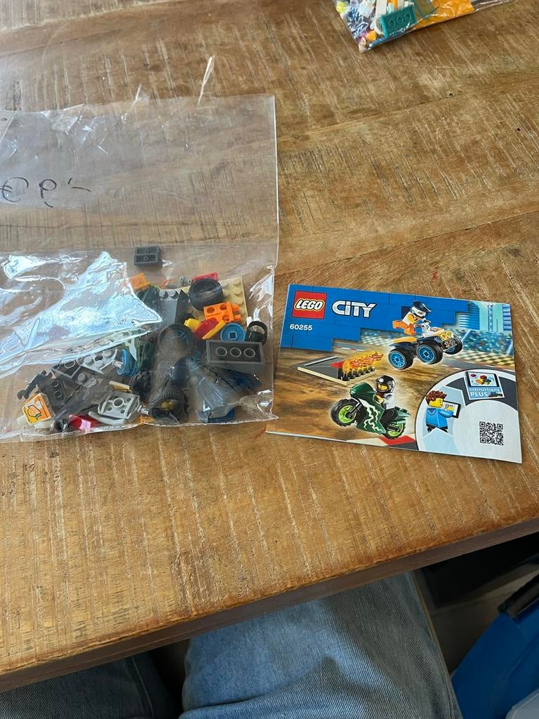 LEGO City 60255 Race Buggy en Motorfiets met instructies, Lego, Ophalen of Verzenden, Complete set, Inclusief instructies