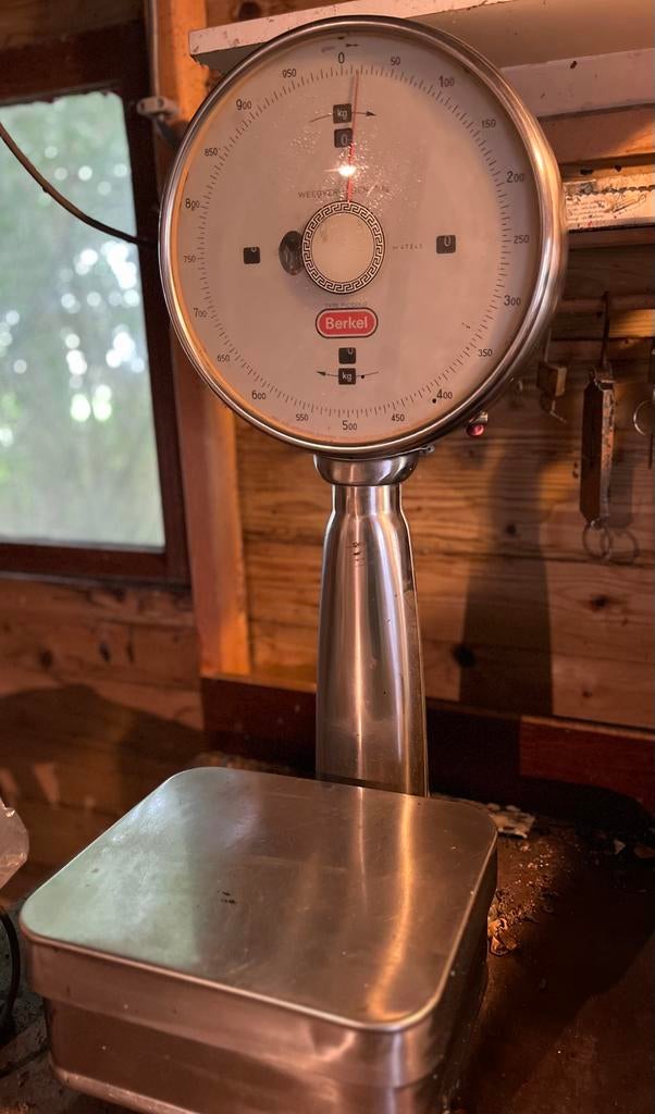 Berkel weegschaal, Ophalen, Gebruikt, 1 tot 500 gram, Minder dan 10 kg