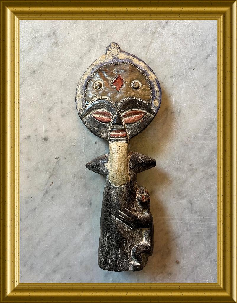 Oud Afrikaans houten beeldje, Ophalen of Verzenden