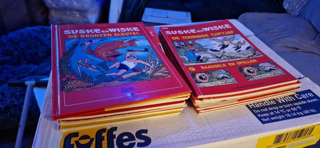 Suske en Wiske stripboeken g, Meerdere stripboeken, Ophalen of Verzenden, Gelezen, Willy Vandersteen
