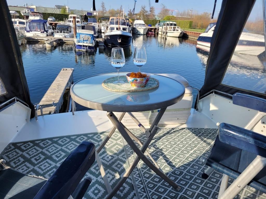 Valkkruiser 960 FLY motorboot, Ophalen, Gebruikt, Staal, Diesel