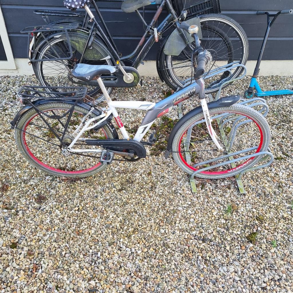 Jongens fiets, Fietsen en Brommers, Fietsen | Jongens, Gebruikt, 26 inch of meer, Handrem, Versnellingen, Ophalen
