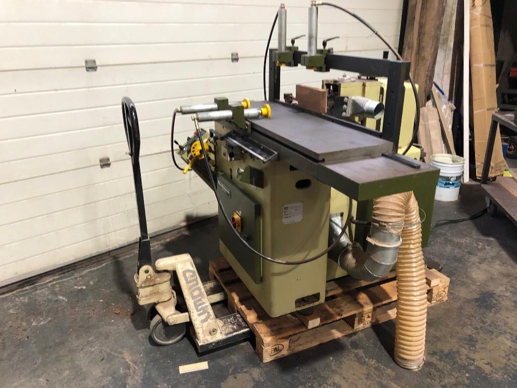 Gaten steek machine goedwerkende machine, Ophalen, Gebruikt