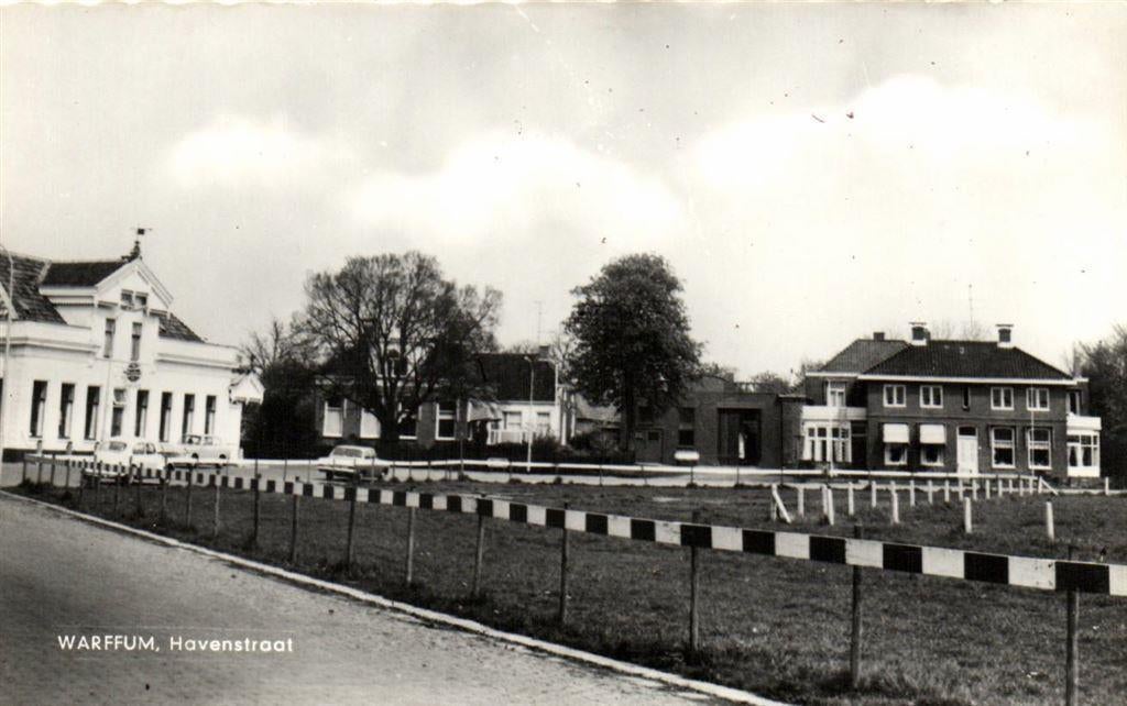 Warffum, Havenstraat - auto - ongelopen, Ophalen of Verzenden, Voor 1920, Ongelopen, Noord-Brabant