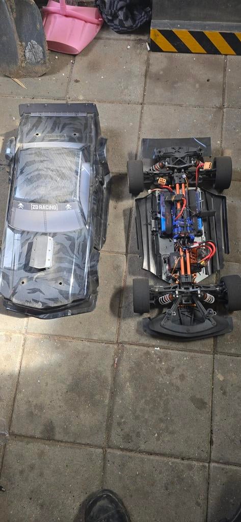 ZD Racing EX07 1/7 – 120+ KM/U  6S MONSTER. ONROAD BEAST, Ophalen of Verzenden, Zo goed als nieuw, Auto offroad