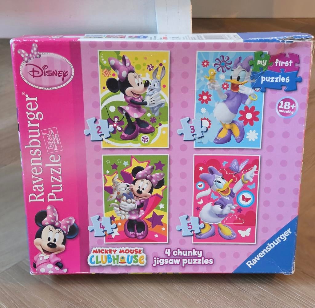 Puzzel Disney, Ophalen, Minder dan 10 stukjes, Gebruikt