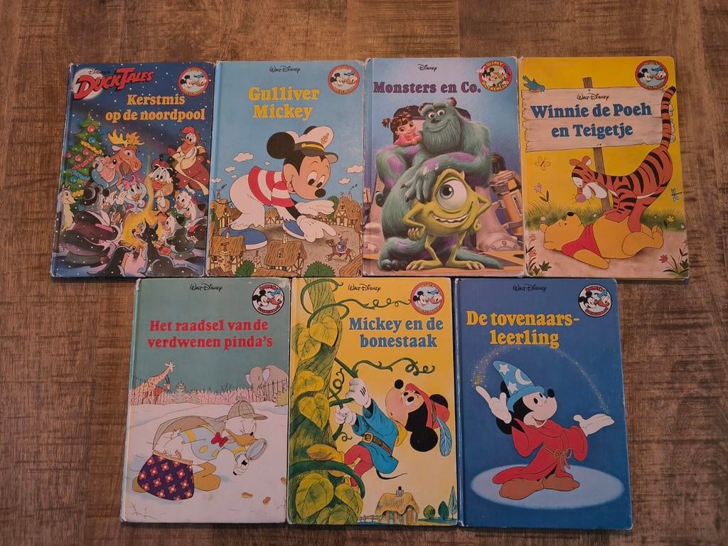 7 Disney boekjes, Ophalen of Verzenden, Gelezen, Walt Disney, Sprookjes