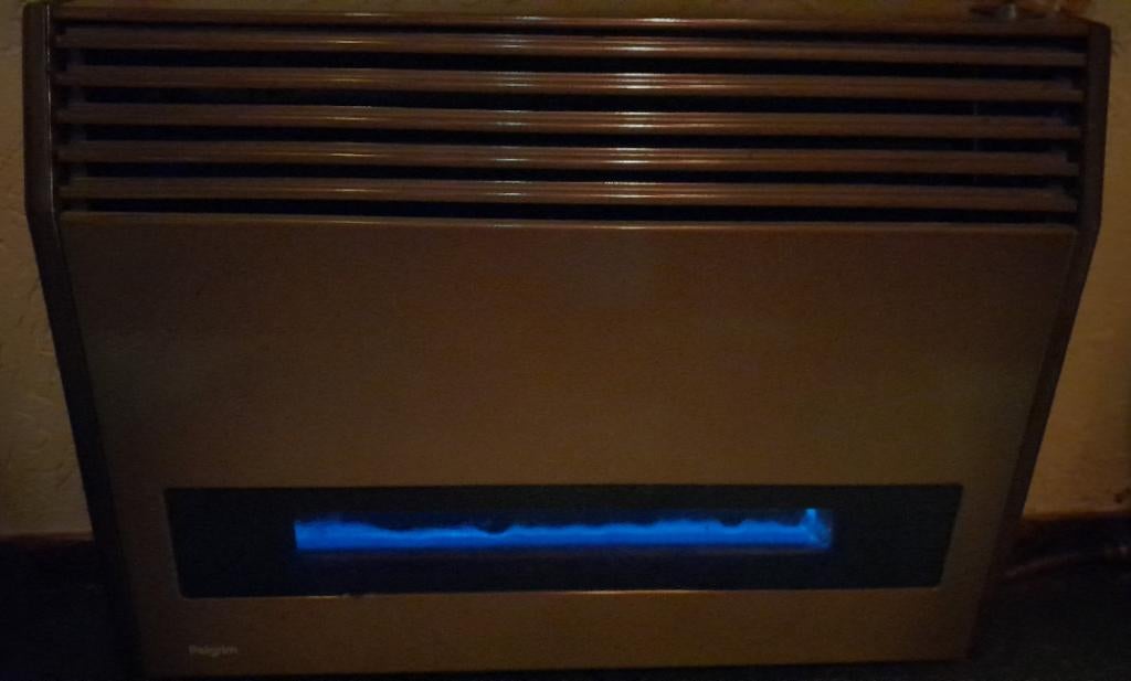 Pelgrim Roma gevelkachel gaskachel wandkachel gas, Gas, Ophalen of Verzenden, Zo goed als nieuw, Hangend