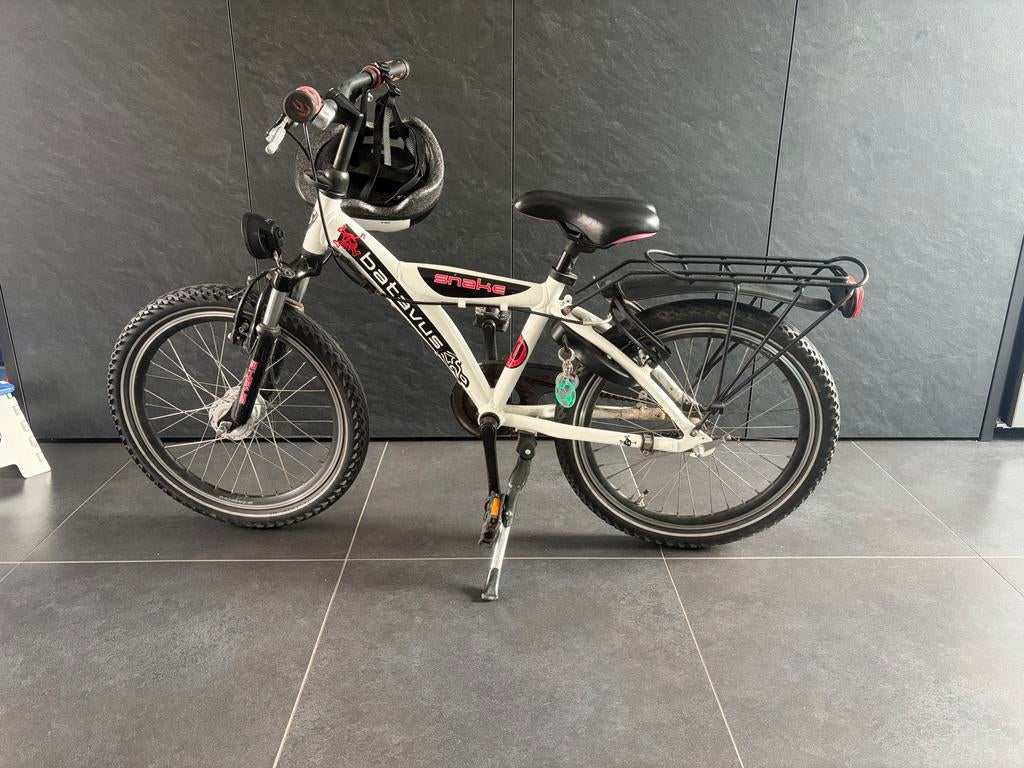 Batavus Snake 20 inch jongensfiets - Gebruikt, Fietsen en Brommers, Ophalen, Gebruikt, 20 inch, Handrem
