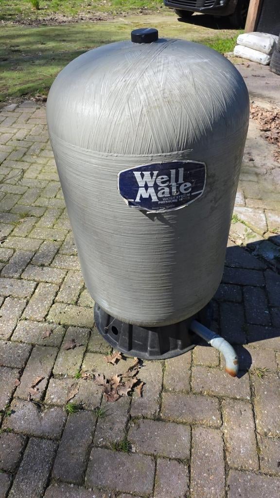 Wellmate kunststof druktank 180 liter, Ophalen