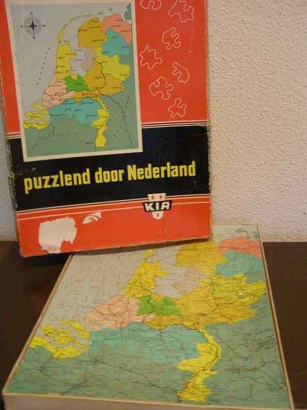 Oude NL puzzel, Ophalen of Verzenden, Minder dan 500 stukjes, Gebruikt