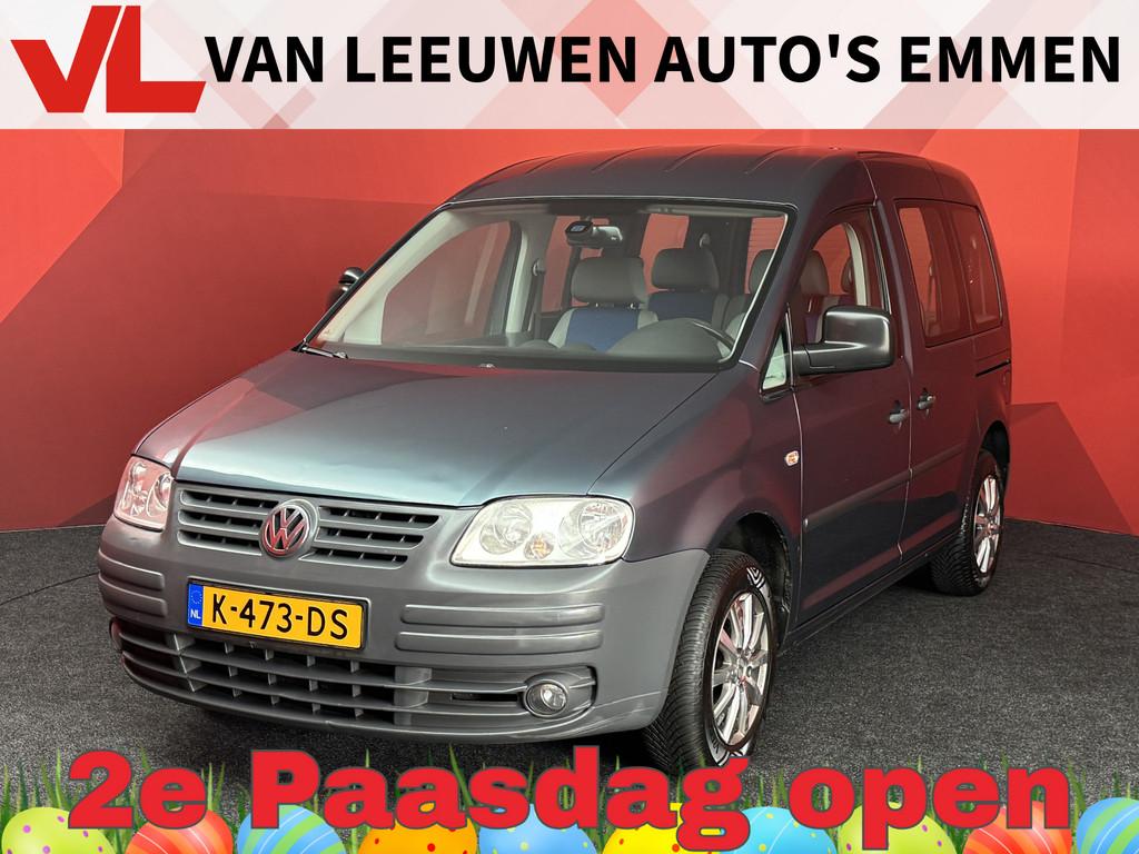 Volkswagen Caddy 1.4 Comfortline 7p. | APK 27-11-2026 | Clim, Stof, 4 cilinders, 82 pk, 7 stoelen