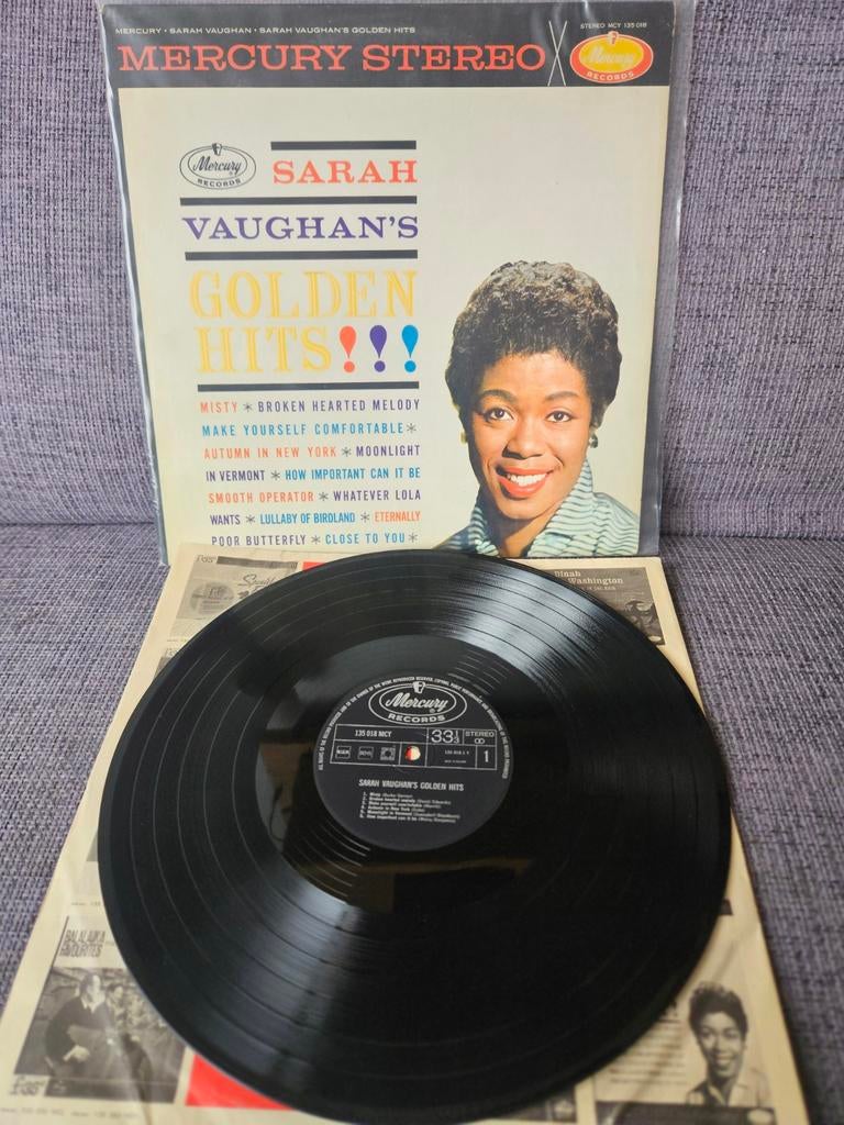 Lp. Sarah Vaughans, Ophalen of Verzenden, Gebruikt, 12 inch