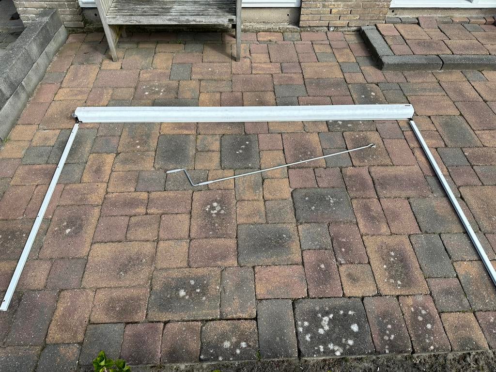 Harol zonnescherm screen, Tuin en Terras, Zonneschermen, Ophalen, Gebruikt, 150 tot 300 cm, 250 cm tot 450 cm